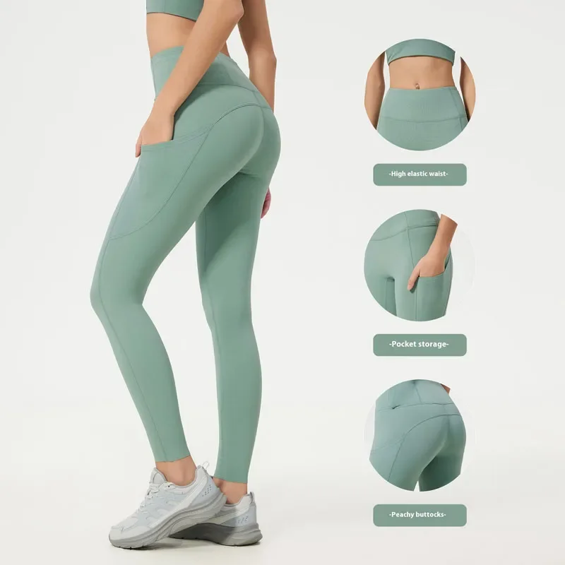 28'' Fast Free Reflective High Rise Tights Weightless Feels Sleek Yoga Pant Women Running Leggings With Two Side Drop-in Pockets