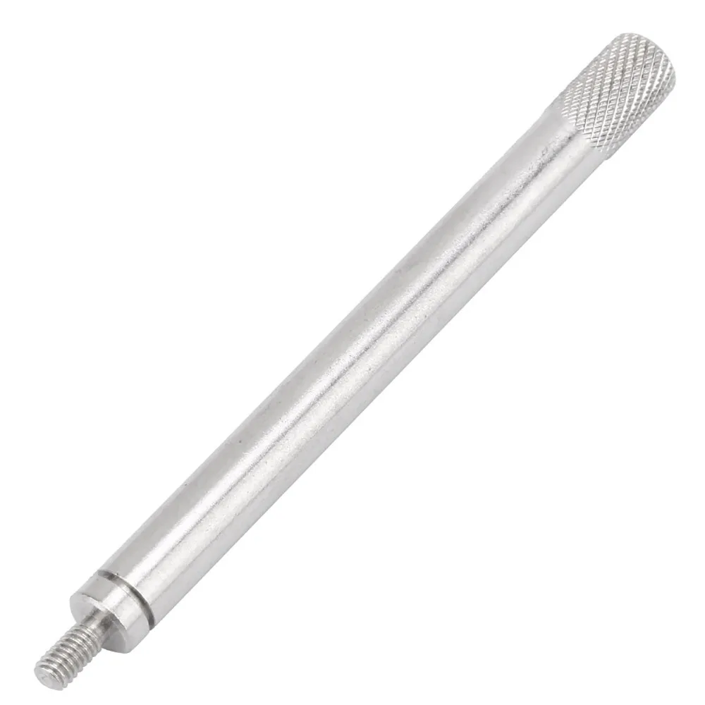 M2.5 Thread Dial Indicator Extension Rod 5mm Diameter 55mm Length Dial Gauge Contact Point Solid Steel Construction