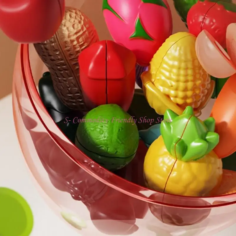85ae Tương tác cắt trái cây đồ chơi nhà bếp tốt kỹ năng vận động đồ chơi giáo dục