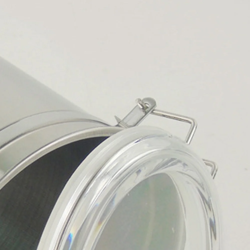 

Stainless Steel Sealed Cans 1062Ml Mirror Finish Food Storage Containers For Tea Coffee Beans Snacks Dry Cereals Home