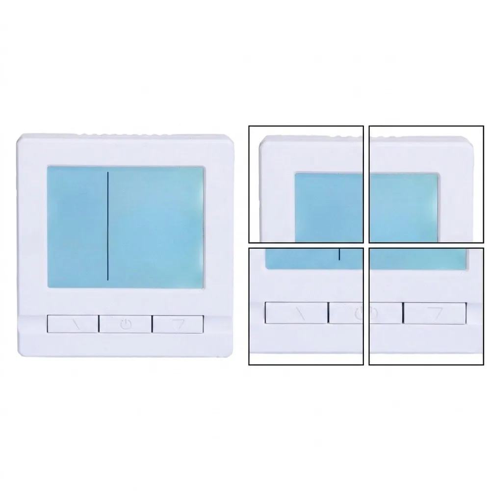 Electric Underfloor Heating Thermostat Temperature Control Switch, Energy Saving Comfort For Floor Heating Systems