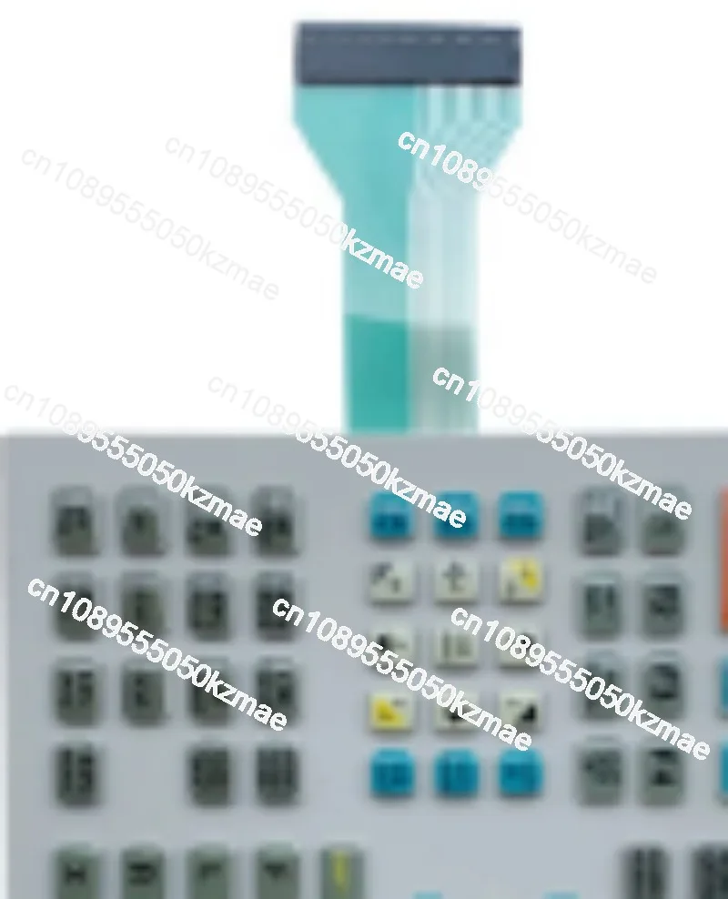 CNC 61-0201 Operation Panel, Keyboard & Display Membrane Switch, Replacement for  Lathe & Machining Center