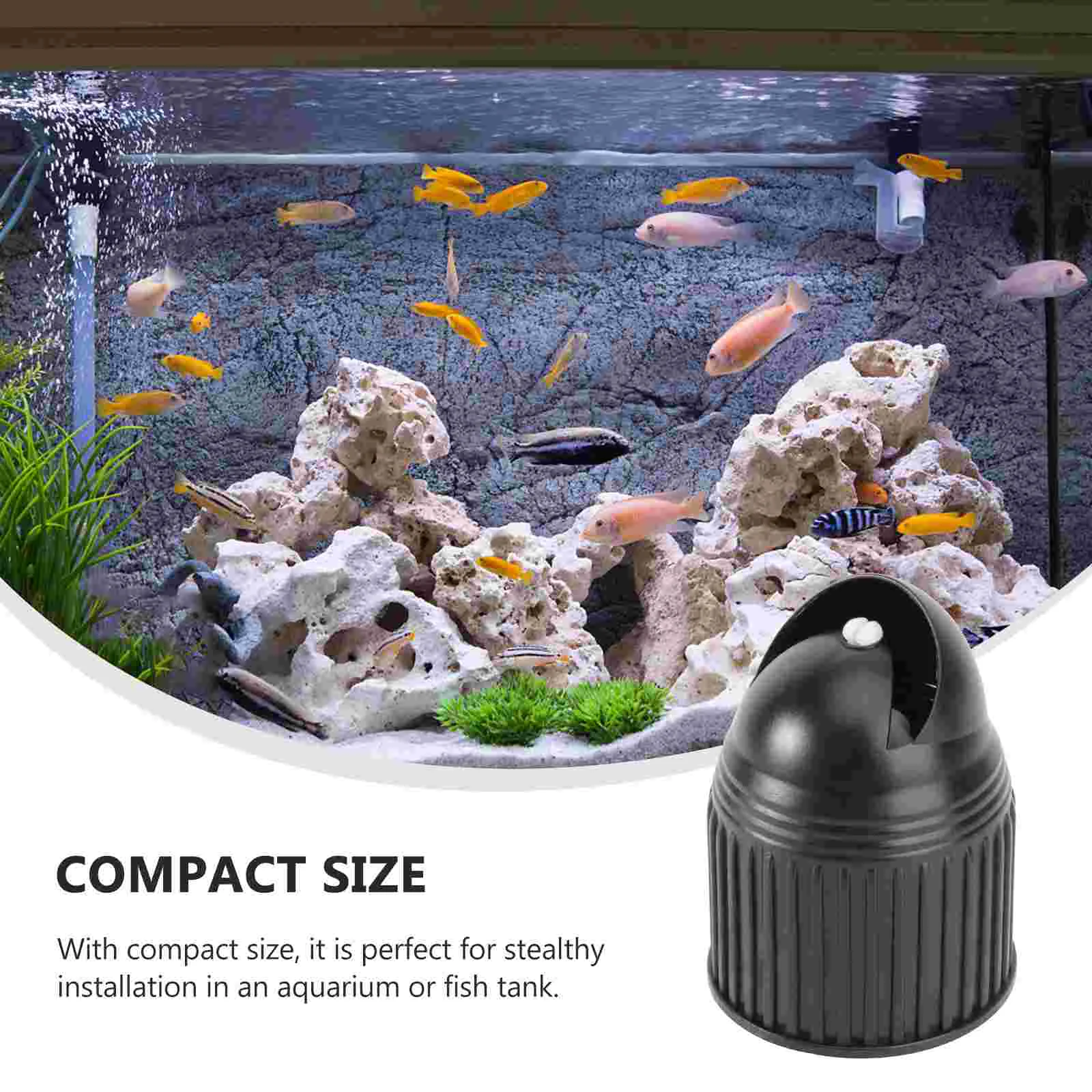 Fish Tank Water Pump Wave Head Wave-making Aquarium Maker Black Flow Air Circulation