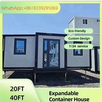 20FT 40ft Ready Made 3 Bedroom Prefabricated House Prefab Modular Homes Expandable Container House Tiny Houses Factory Price