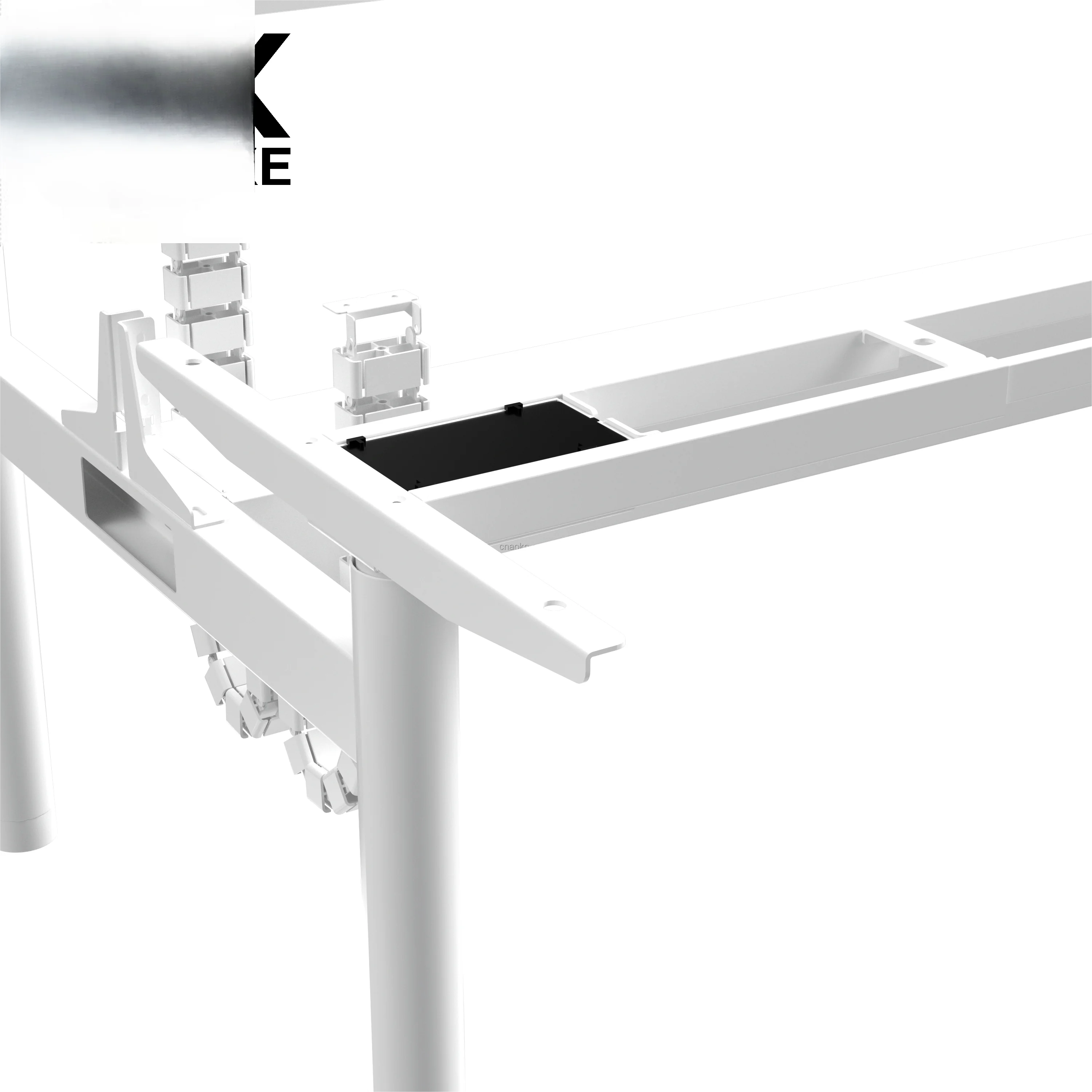 2 person opposite seat workstation office cubicle staff desk modular staff work table