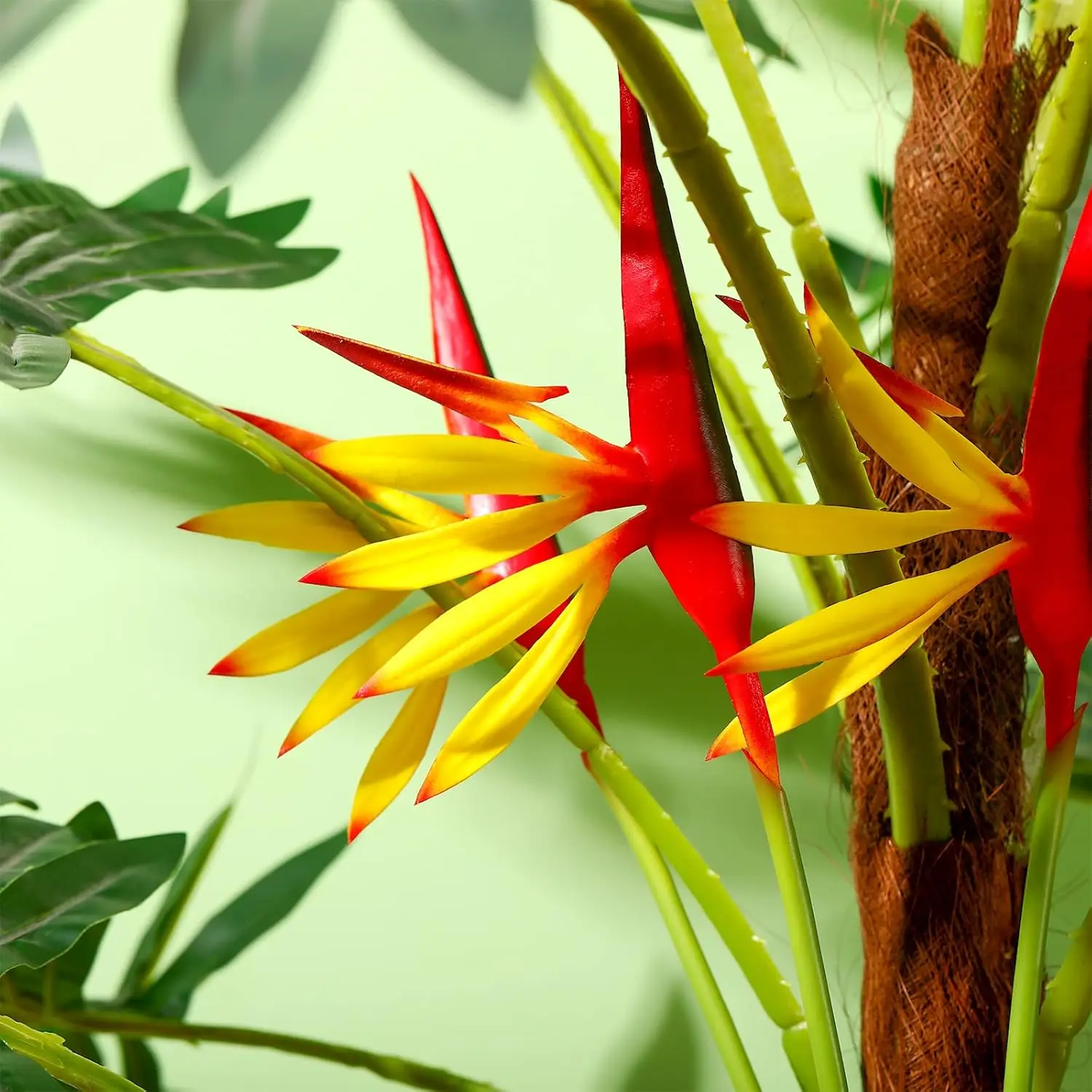 10 Stück künstliche Paradiesvögel, 55,9 cm, hawaiianische tropische Blumen für Zuhause, Garten, Büro, Hochzeitsdekoration – Detail 11
