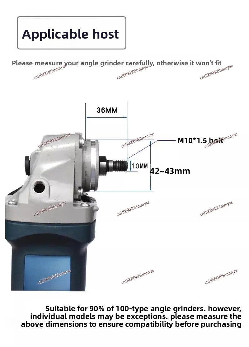 Round tube angle grinder modified stainless steel cylindrical tube throwing machine