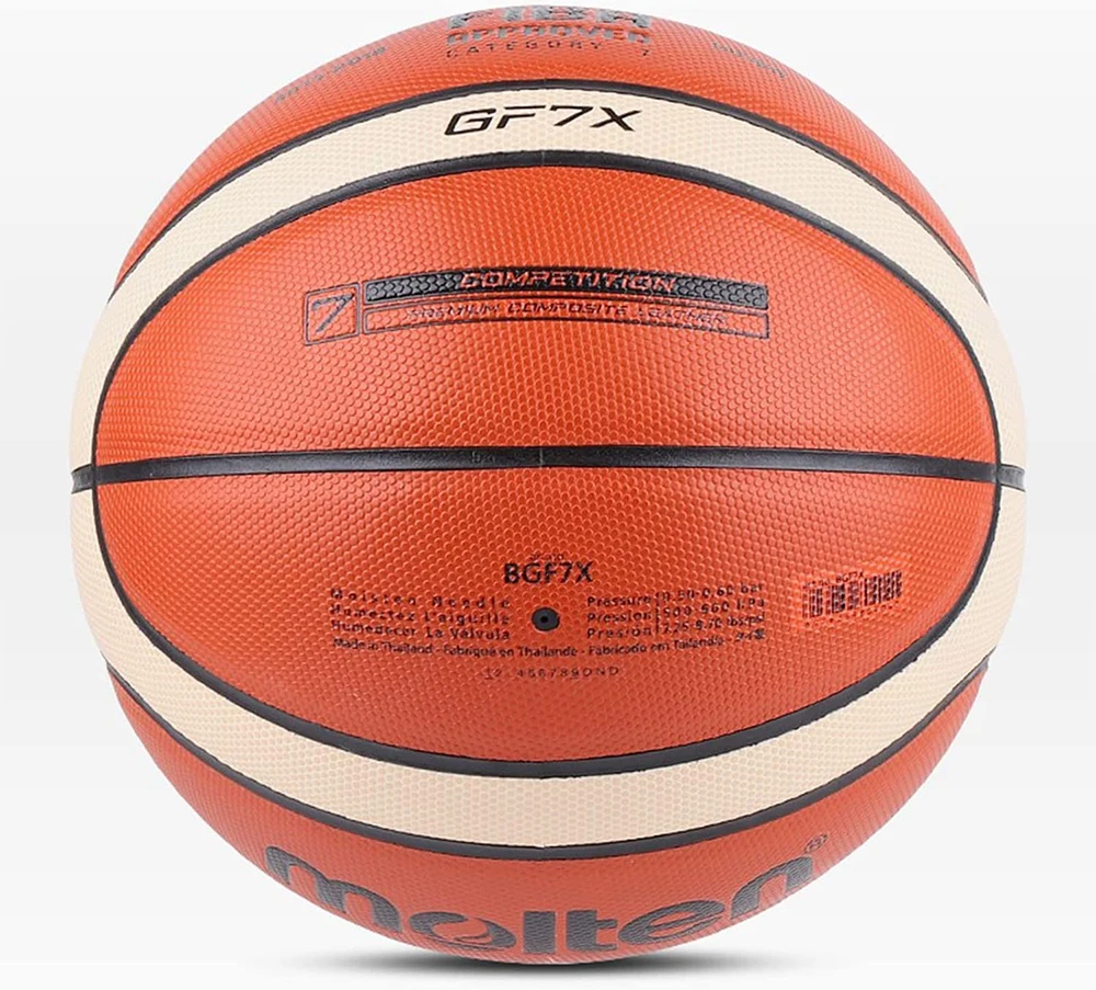 Molten GF7X BG5000 Basketball Official Certification Competition Standard Ball Men\'s and Women\'s Training Ball Team Basketball