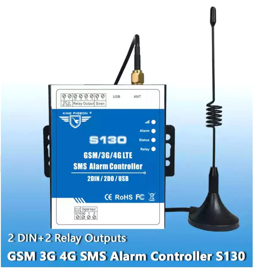 GSM 3G 4G Wireless Remote Switch SMS Remote Controller S130 Smart Home Automation