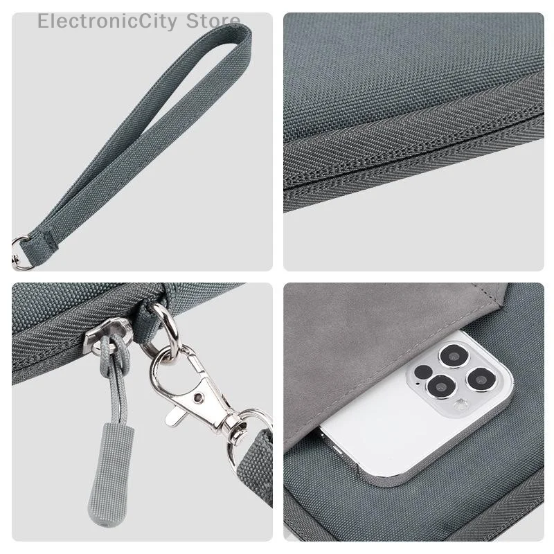 

1PC Tablet bag Laptop Sleeve Bag Notebook Pouch For Shockproof Computer Briefcase For Travel Laptop Case Handbag Briefcase Bag