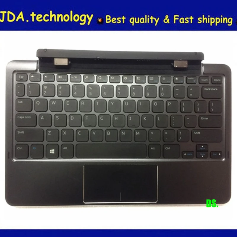 MEIARROW        Original keyboard with  K12A for Dell Venue 11 Pro 5130 7130 7139 7140 palmrest US keyboard Touchpad,no Battary