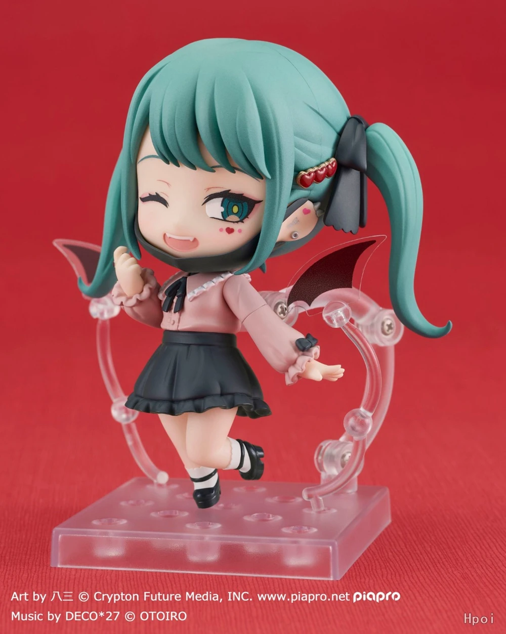 10CM อะนิเมะรูปฮัตสึเนะ มิคุ # 2239 แวมไพร์ Ver Action Figure PVC OB11 มาพร้อมกับขาตั้งทดแทนของเล่นของขวัญ