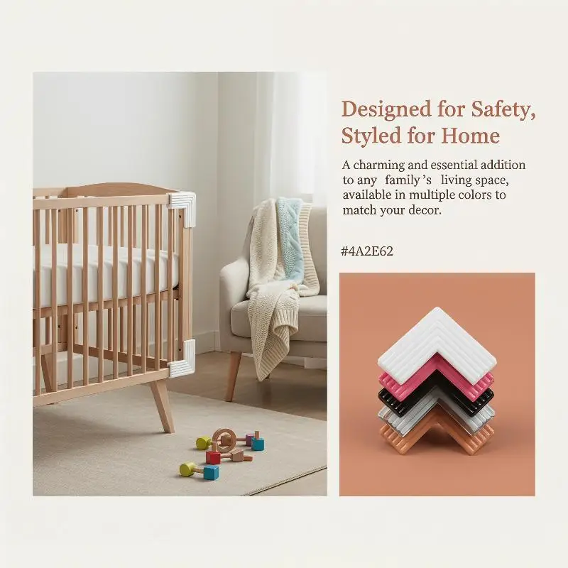 

5Pcs 3D Children Desk Safety Corner Guards Edge Protection Anticollision Strip
