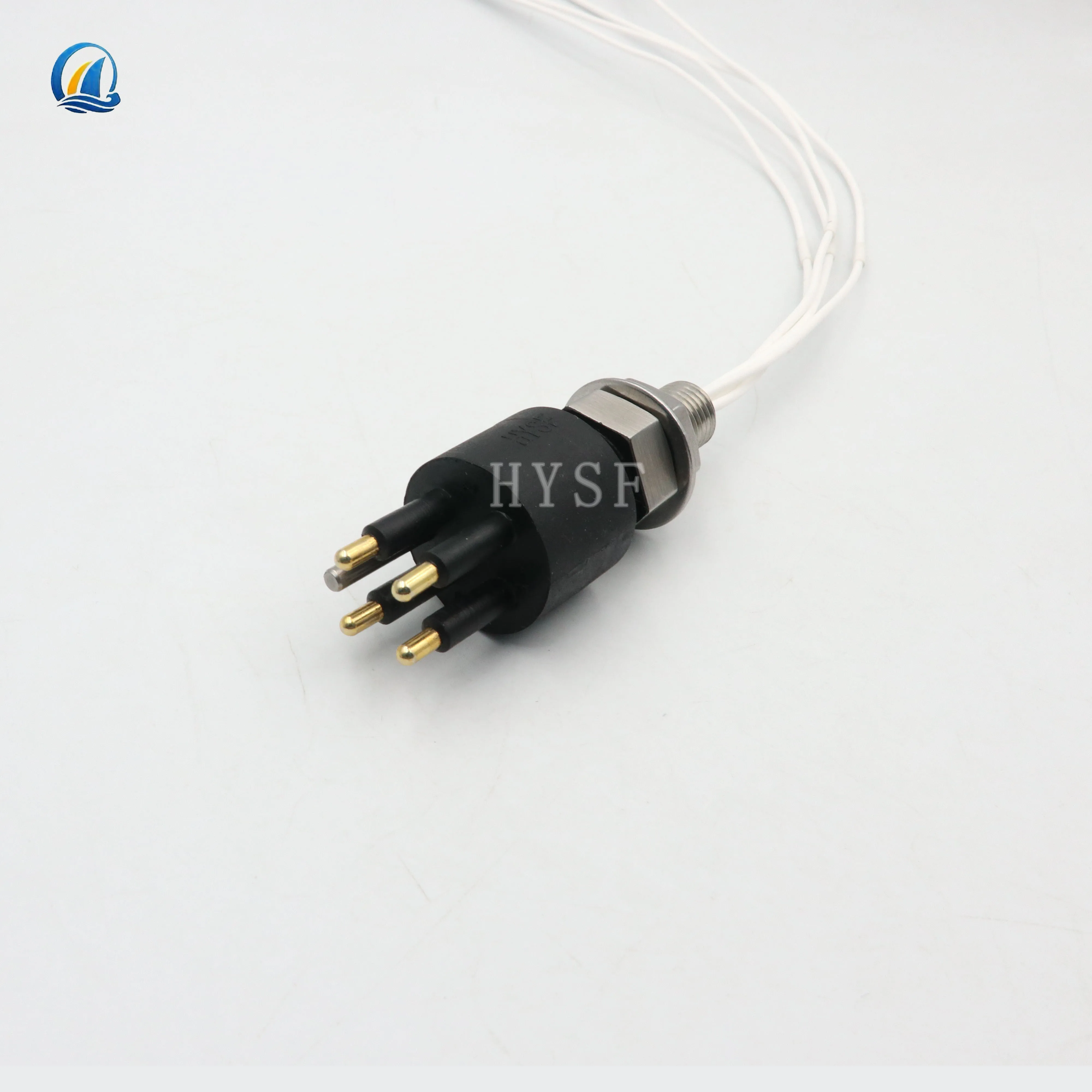 HYSF BH2M/F-IL16M/F IP69k Waterproof Stainless Steel Ethernet Ring Connector for Underwater ROV (Male/Female)