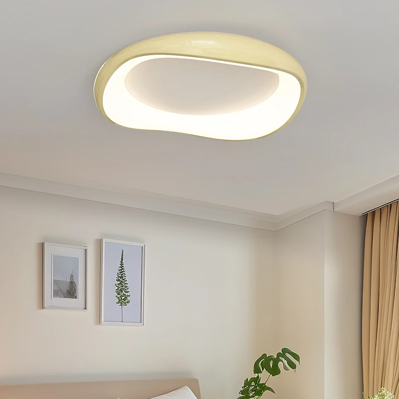 

Nordic Minimalist Personality Round Master Bedroom LED Ceiling Lights Simple Modern Full Spectrum Eye Protection Study Lamp