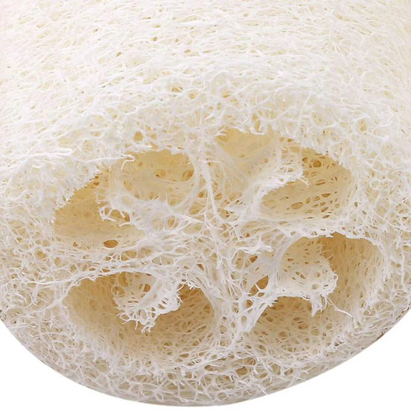 4pcs organic loofah sponge natural loofah sponge organic loofah organic sponge bathtub for shower scrubbing and kitchen cleaning