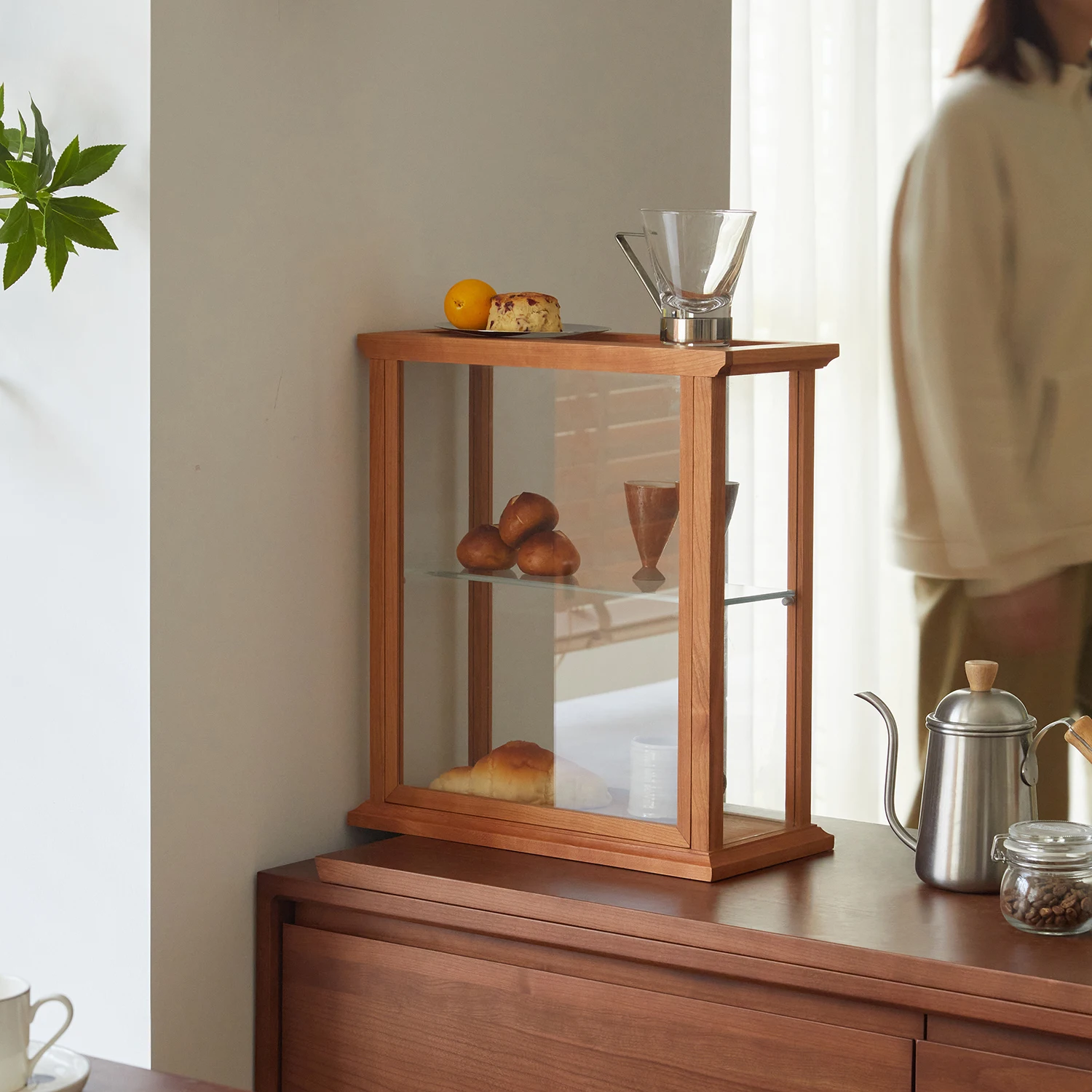 

Vintage small pastry cabinet decorative display cabinet bakery display cake cafe antique dessert display rack