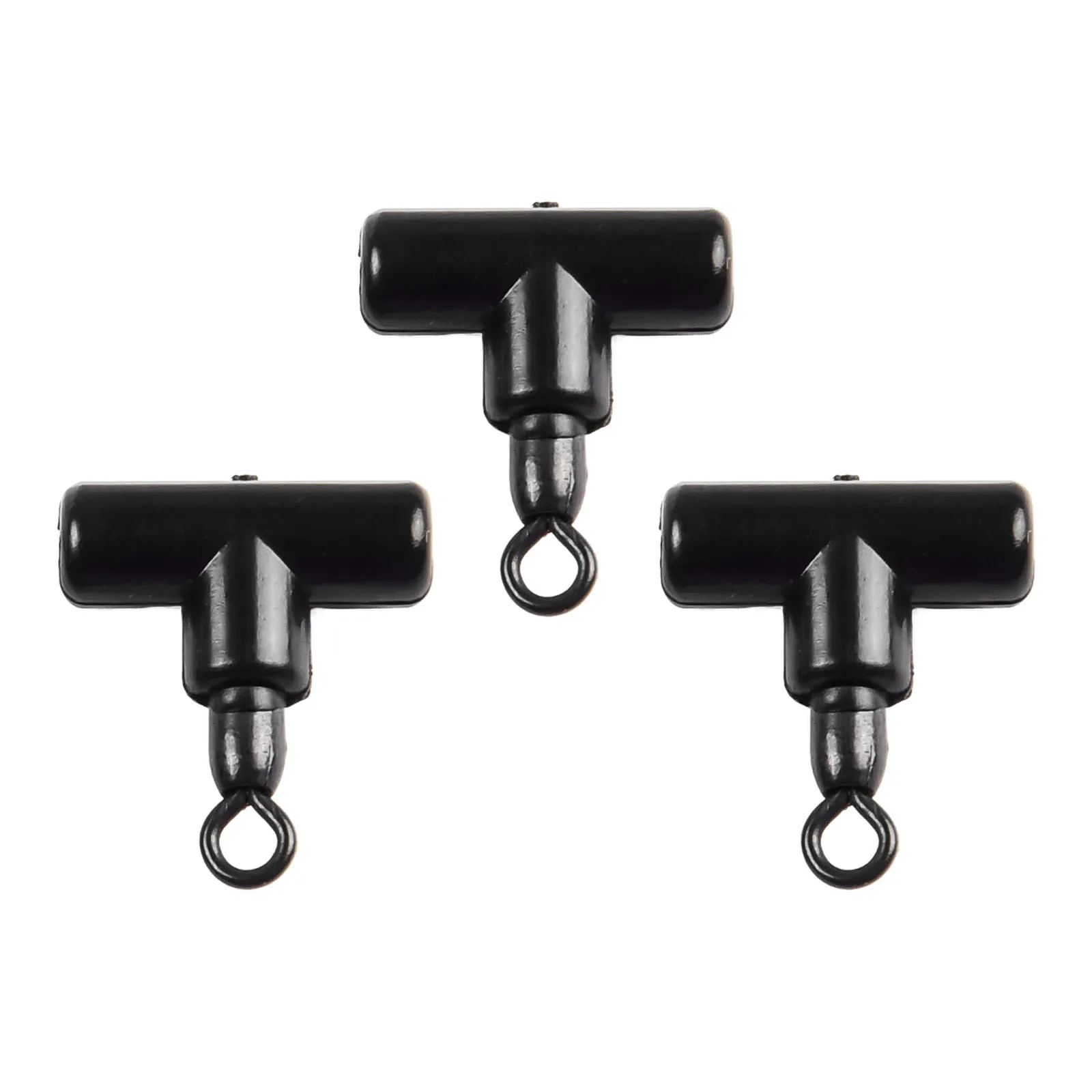 15PCS Fishing Accessories Slider Swivel Rig Beads Hair Carp Rig Ledger Tools With Rolling Swivels For Fishing Hook Line Tackles