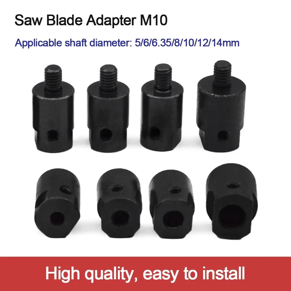 Saw Blade Adapter M10 5/6/8/10/12/14mm Grinding Polishing Motor Shaft Adapter Connecting Rod Sleeve Coupler Drill Accessories