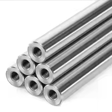 Linear shaft OD6/8/10/12/16/20mm Length100-550mm with One end of M3/M5/M8 thread hole depth of 8-16mm Chromed Harden Rod Shaft - AliExpress 13