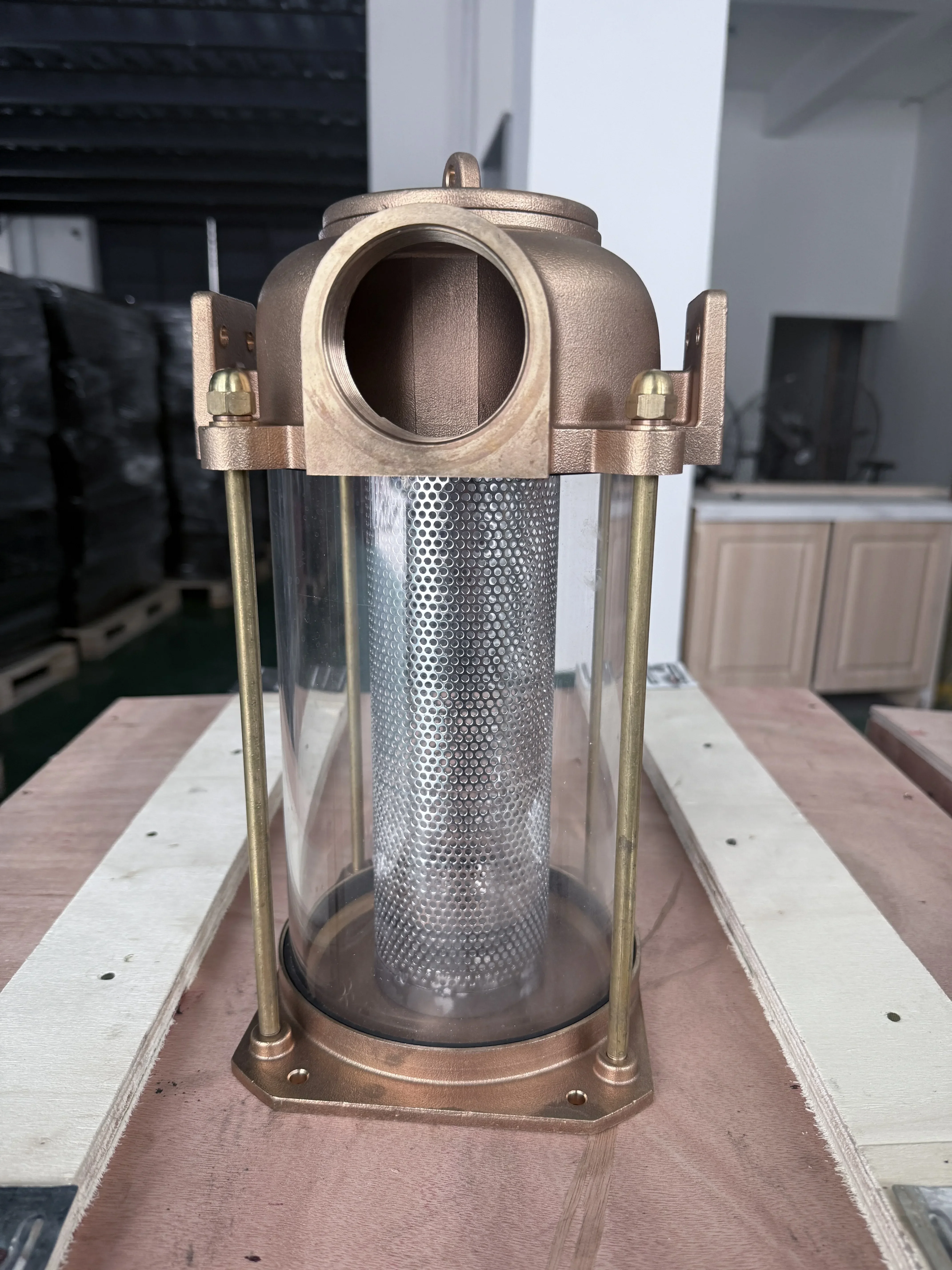Boat Accessories Brass Seawater Strainer Boat Fittings Stainless Steel 304/316  2-1/2 Inch  Marine Sea Water Filter