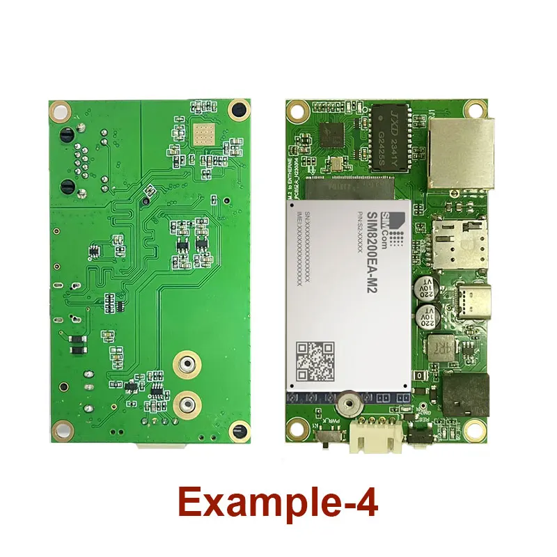 M.2 - TYPE-C 3.0 Ethernet kartı Quectel, SIMCom, Fibocom M.2 5G modülünü destekler