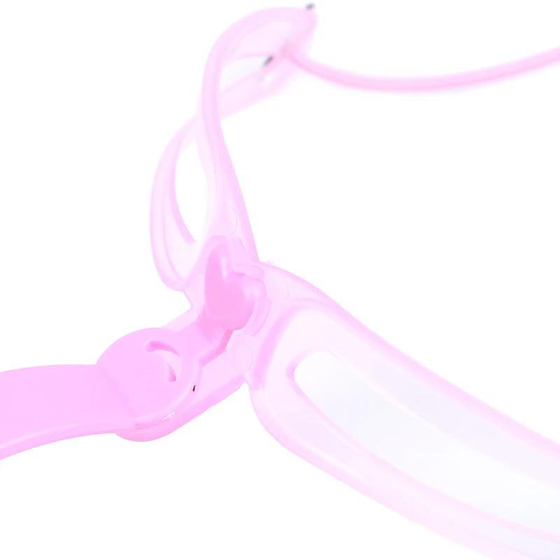 Kit di stencil per sopracciglia portatile: modello riutilizzabile per modellare le sopracciglia e strumento di trucco guida per principianti