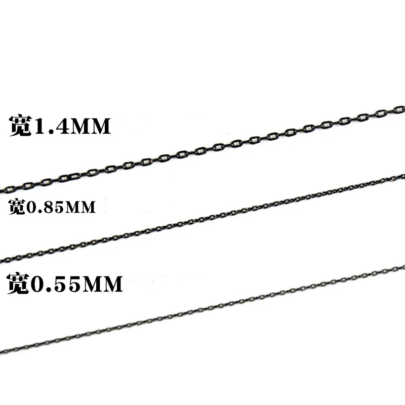 0.55mm/0.85mm/1.4mmx300mm Metal Chain Model Modified Parts Tools for Military Model Building Scence DIY Accessories