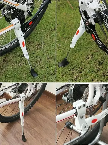 Adjustable Bicycle Kickstand Parking Rack Bicycle Side Support Kickstand for 22 24 26 Inch Mountain Bike