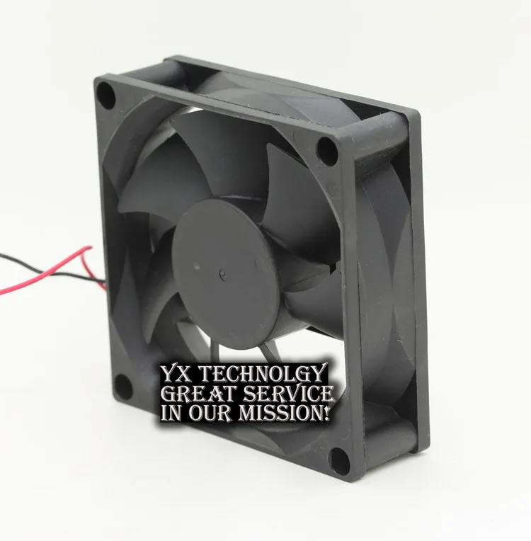 New MGA8012HB-O25 8025 80mm 12V 0.24A 2-wire double ball bearing chassis power supply cooling fan 80*80*25mm for MAGIC