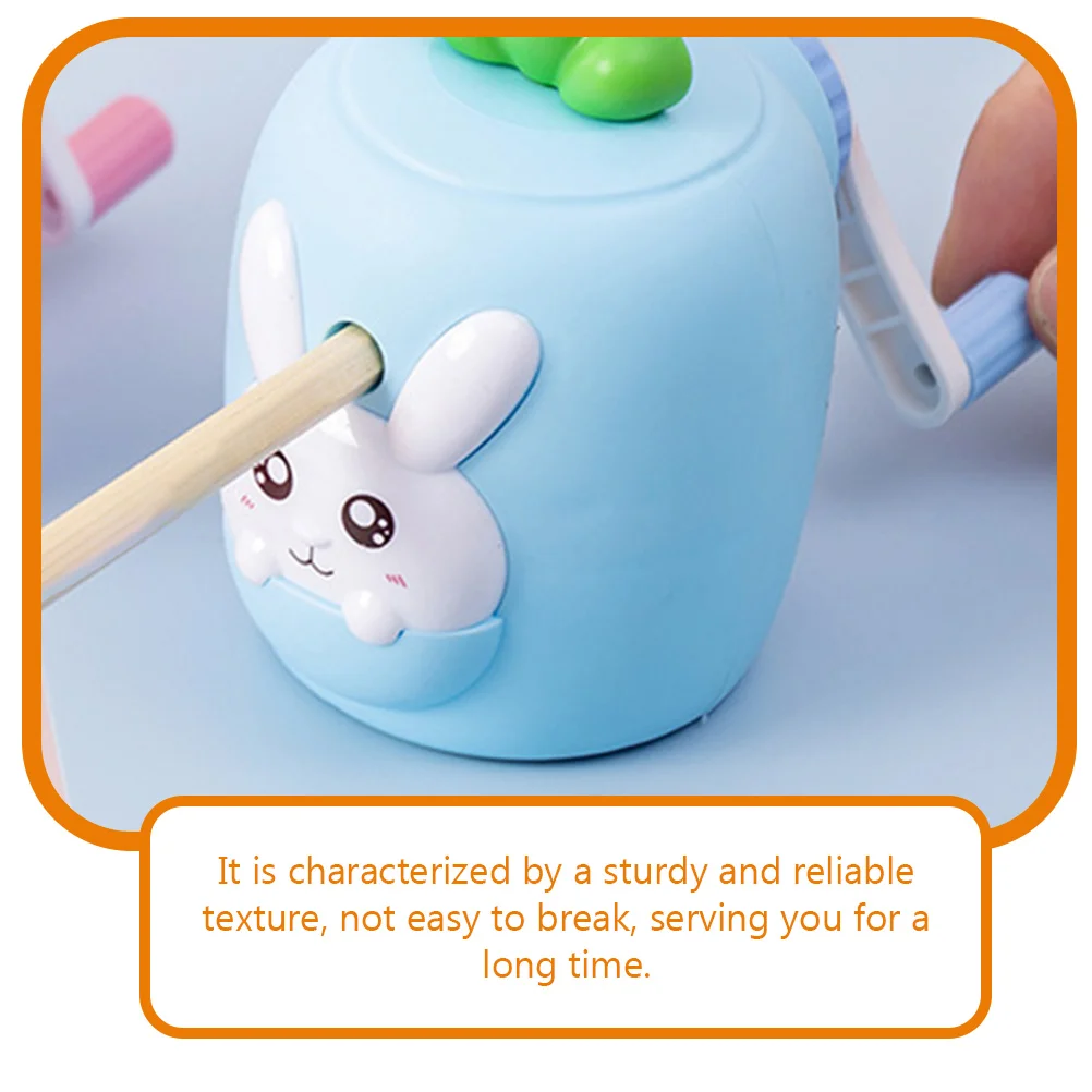 Ручная портативная легкая студенческая канцелярская ручная точилка в форме морковки для мини-компактного дизайна