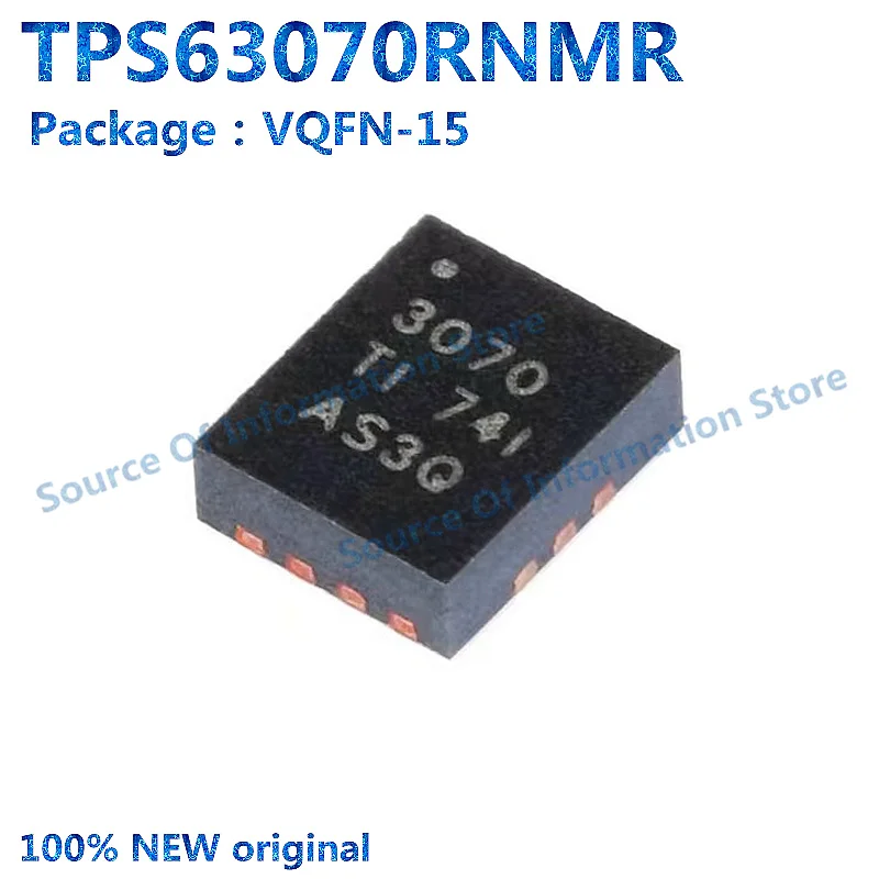 

10Pcs, TPS63070RNMR VQFN-15 Buck-Boost Converter IC Chip