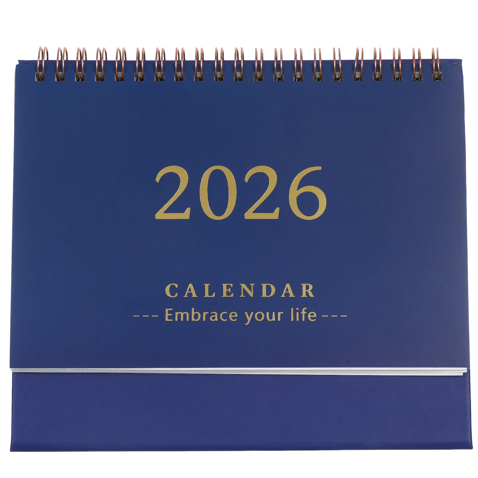 

2026 Desk Calendar 18 Monthly Desktop with Organizer Standing Planner Pocket Notepad
