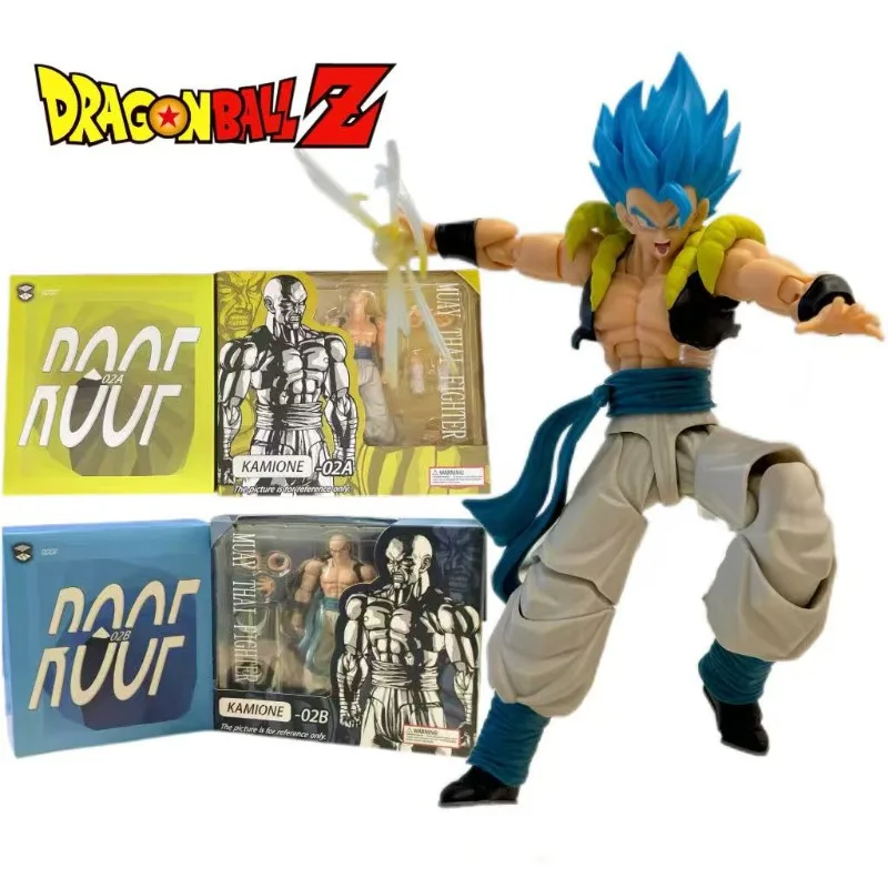 

In Stock Tonsenarttoys Kamione 02a 02b Dragon Ball Z SHF Super Saiyan SSJ SSJ2 Gogeta Anime Action Figures Toys Model Toys