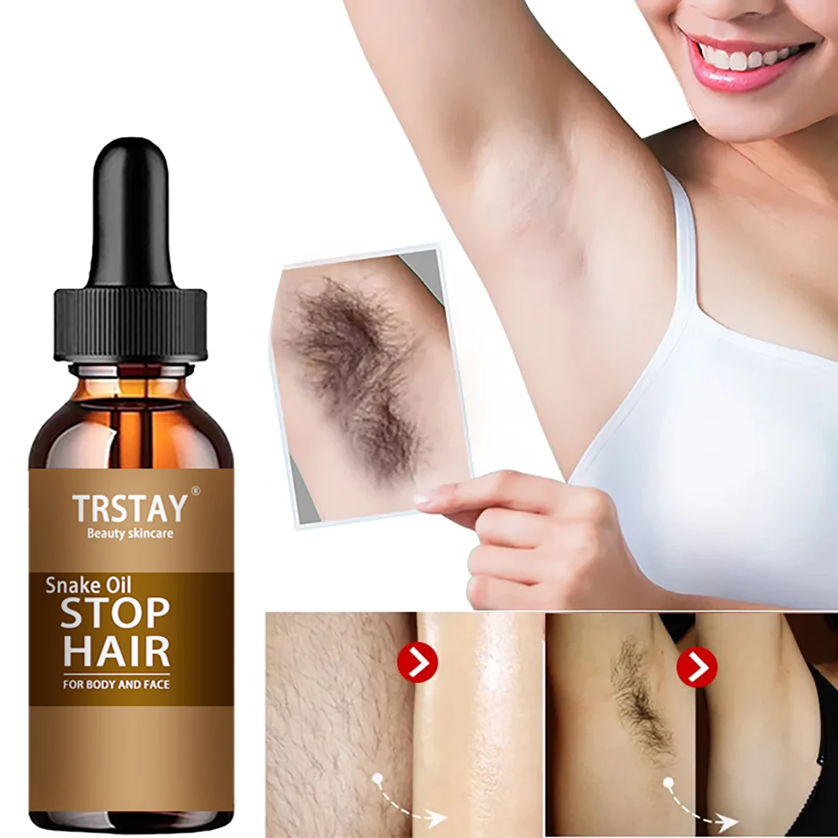 TRSTAY Painless Hair Removal Cream for Silky Smooth Skin