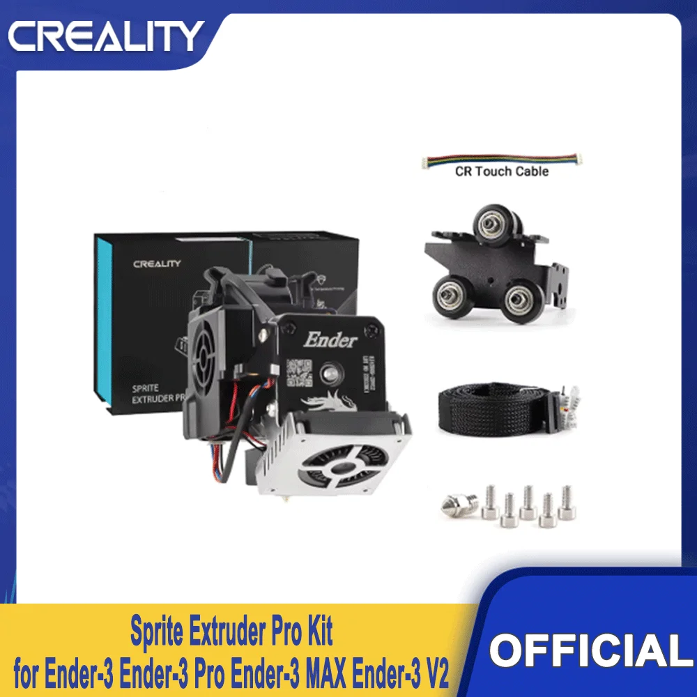 

Creality Sprite Extruder Pro Kit with 80N Stepper Motor for Ender 3 Ender3 v2 Ender 3 pro Ender 3 Max official 3D Printer Parts