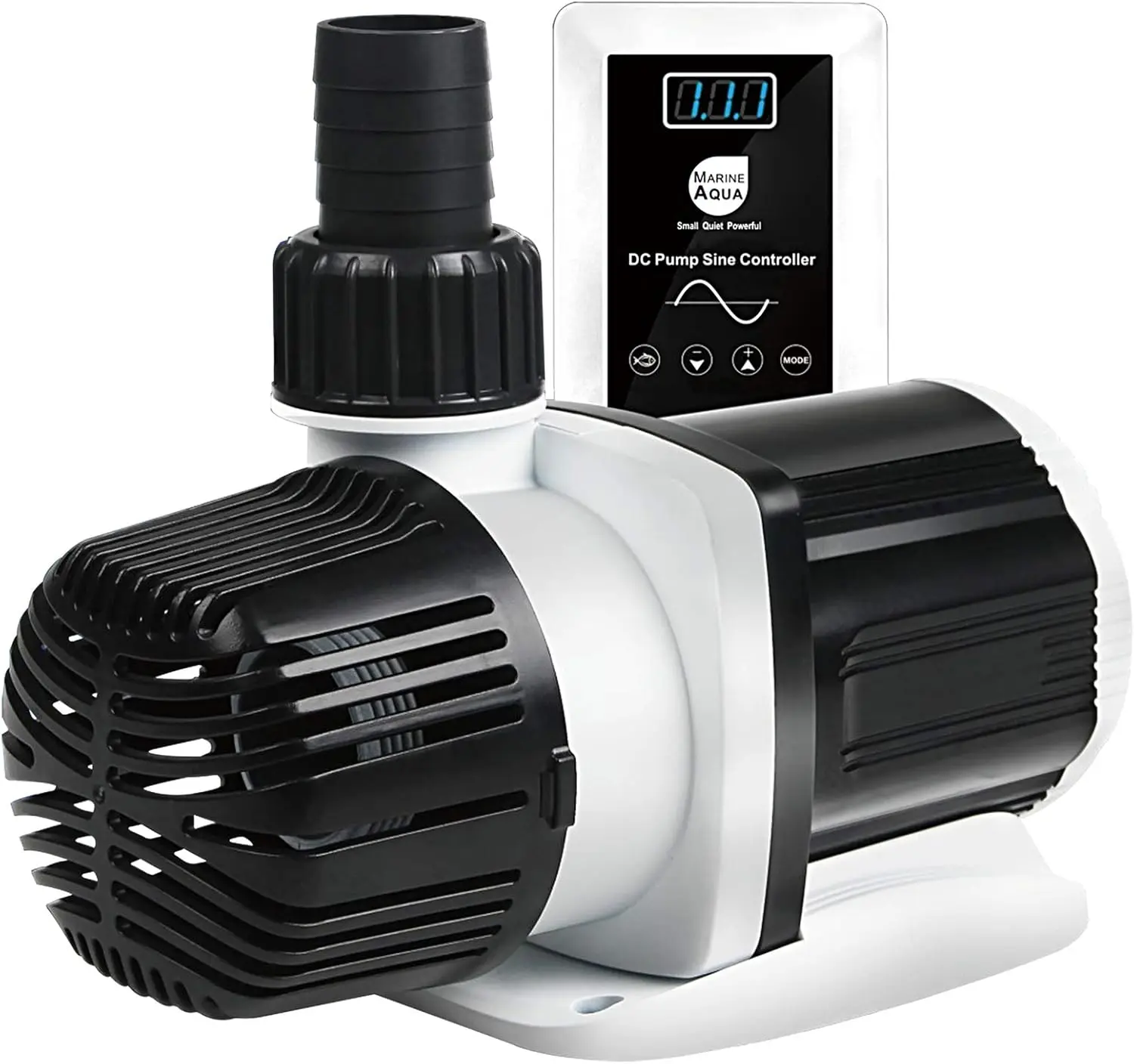 

Silent DC Aquarium Pump 25W 1050GPH with Controller for Salt/Freshwater Tanks