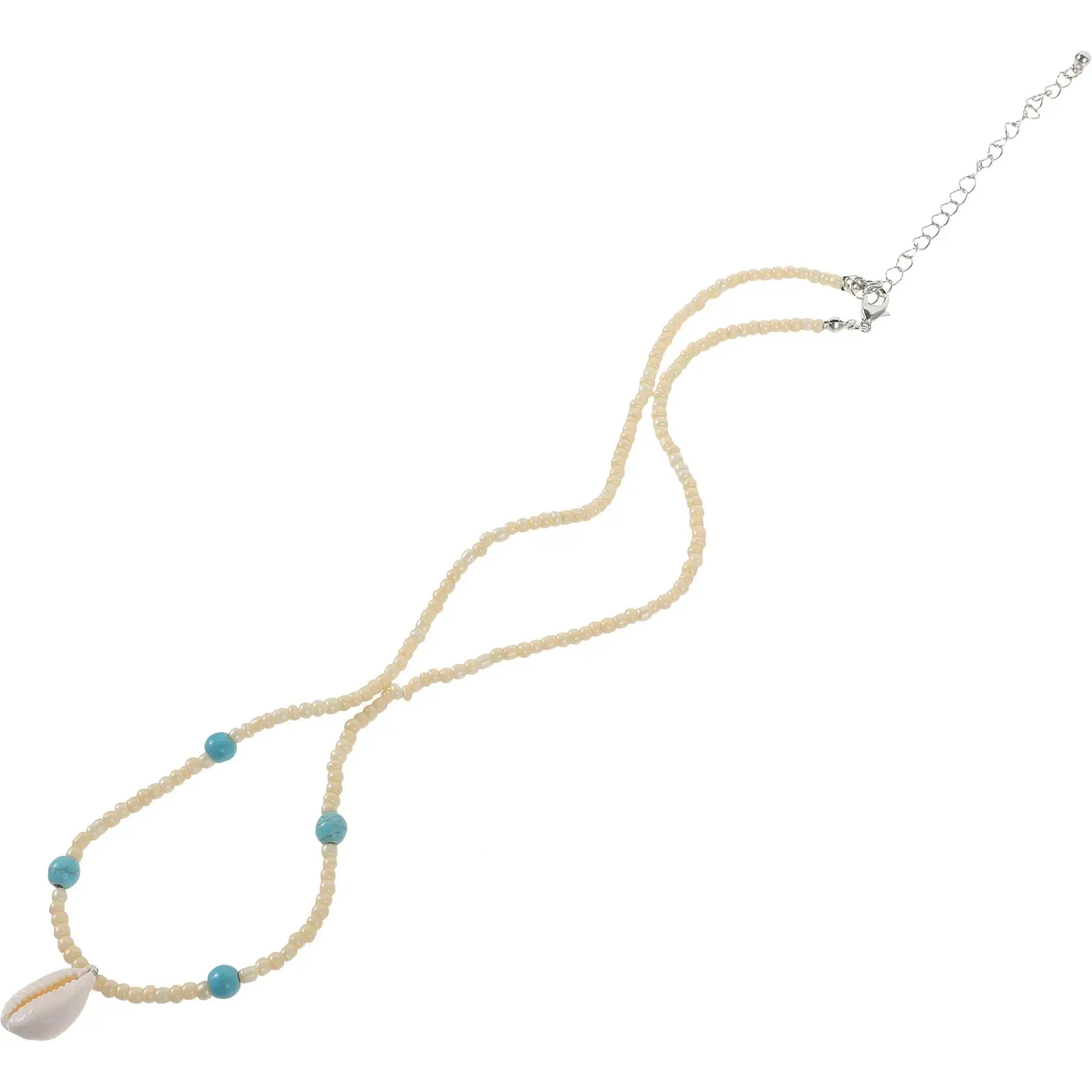 

Conch Shell Necklace Natural Seashell Short Stone Choker for Women Girls Beach Party Prom Bohemian Style Handmade Neck Chain