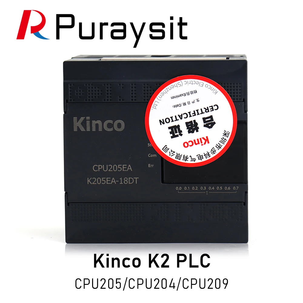 Puraysit Kinco K2 Series Economic PLC CPU205 CPU204 CPU209 Support for Real Time Clock