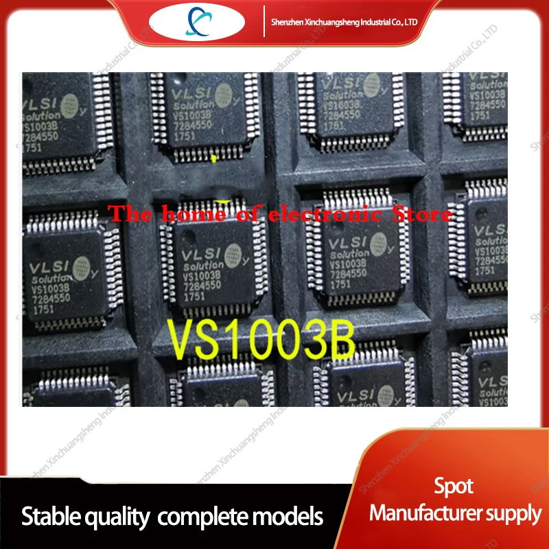 

10PCS VS1003B VS1003B-L MP3 Decoding Chip LQFP-48