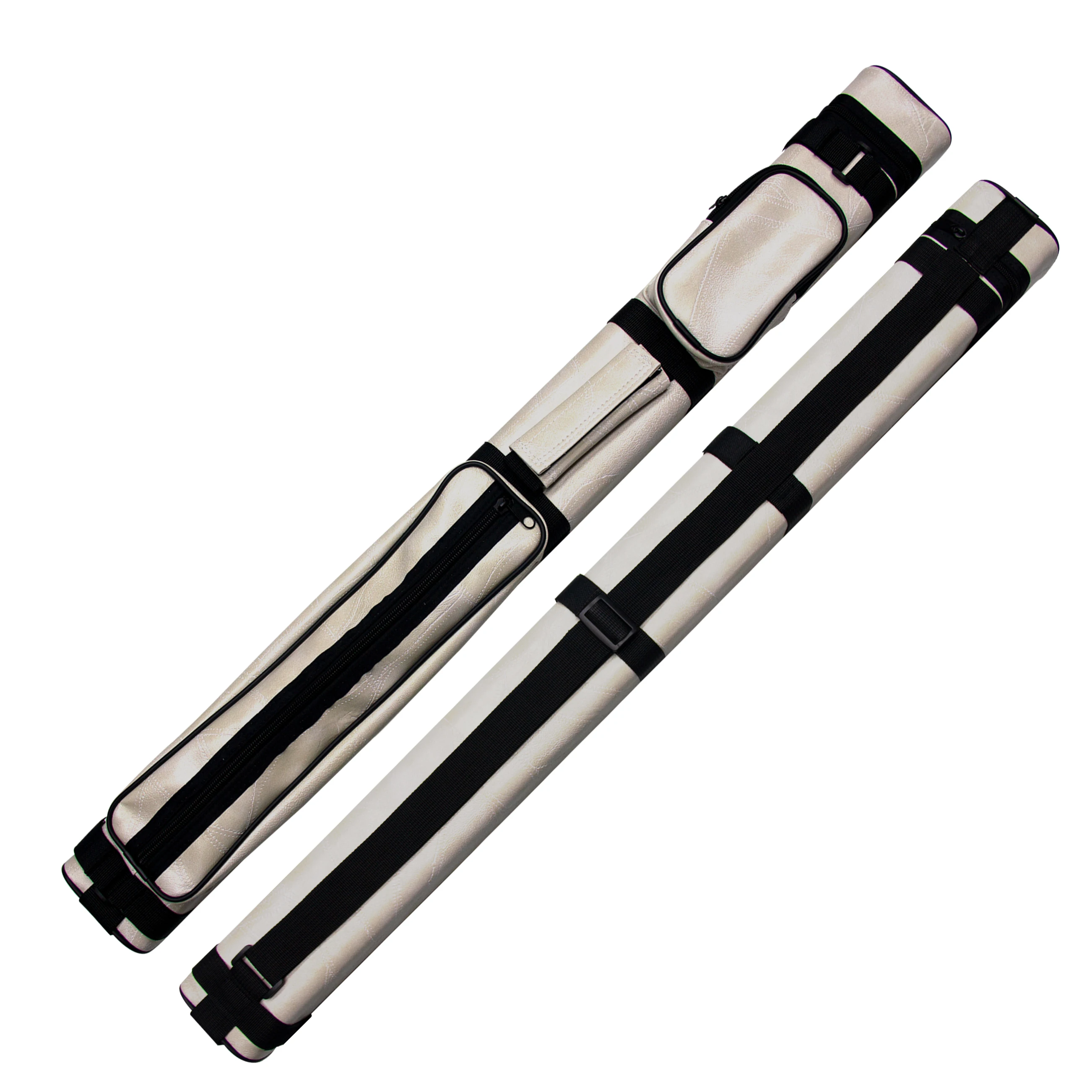 Étui pour queue De billard en cuir velours à 5 trous avec doublure en peluche poche latérale 1/2 taces fendues Snooker 3 coussins Billard Tacos De Billard
