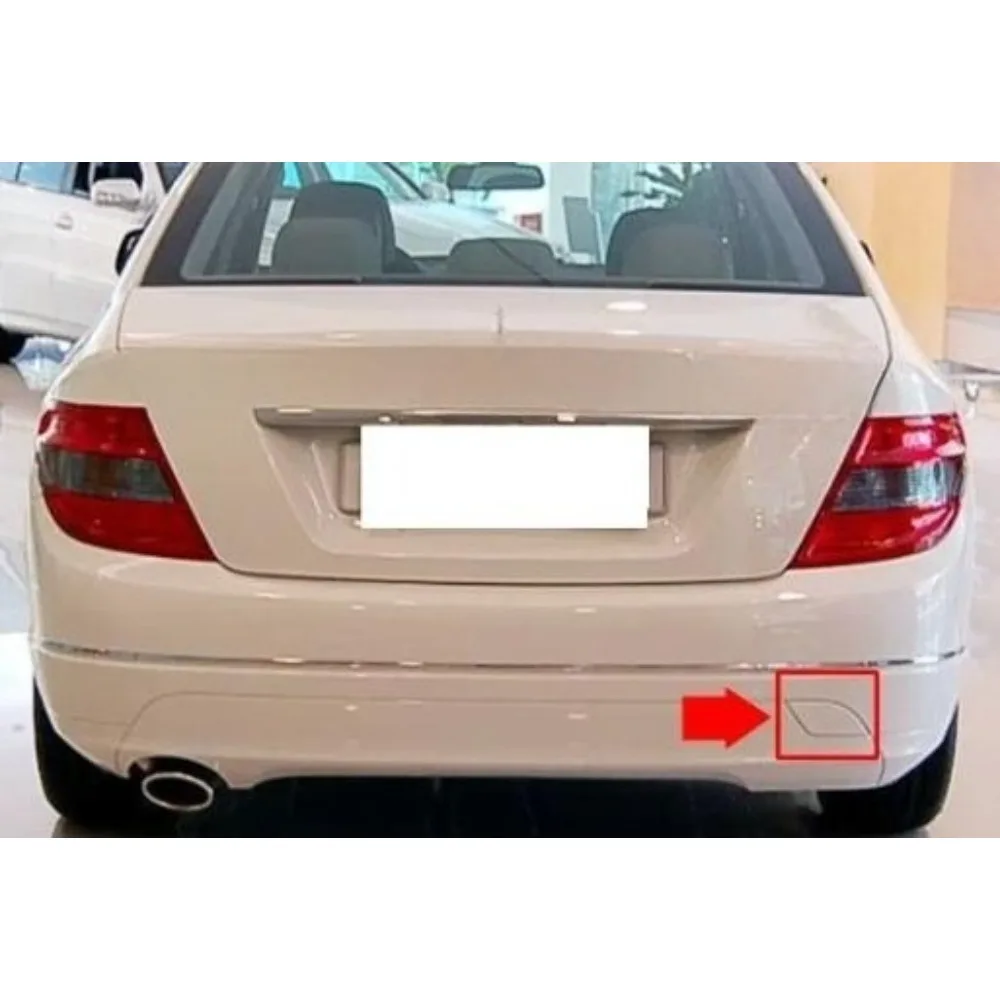 

For Mercedes Benz 204 C180 C200 C260 C300 C350 2048850823 Car Rear Bumper Tow Hook Cover Rear Towing Eye Decorative Lid