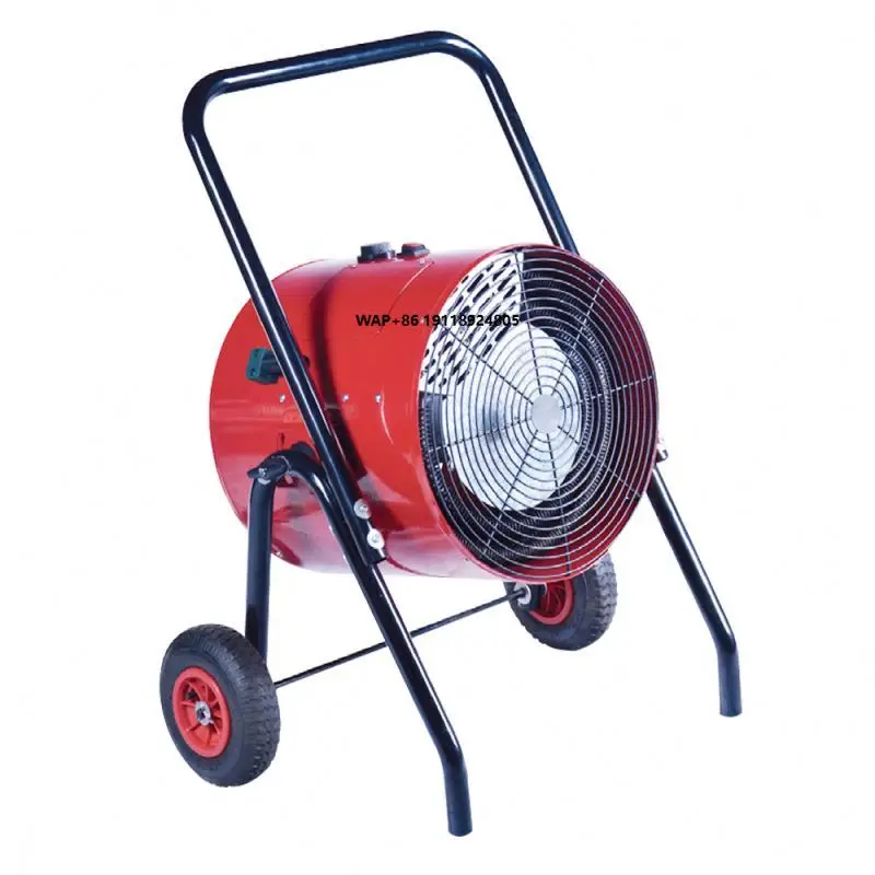 

High Quality 10 30kw/h Portable Trolley Hot Blower Heater for Poultry Breeder Layer Broiler Farming System Electric 220v