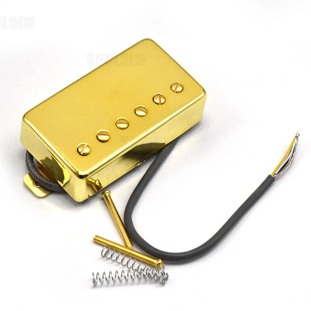 Humbucker Electric Guitar Pickup Golden Neck or Bridge Pickup Choose for LP Style Guitar