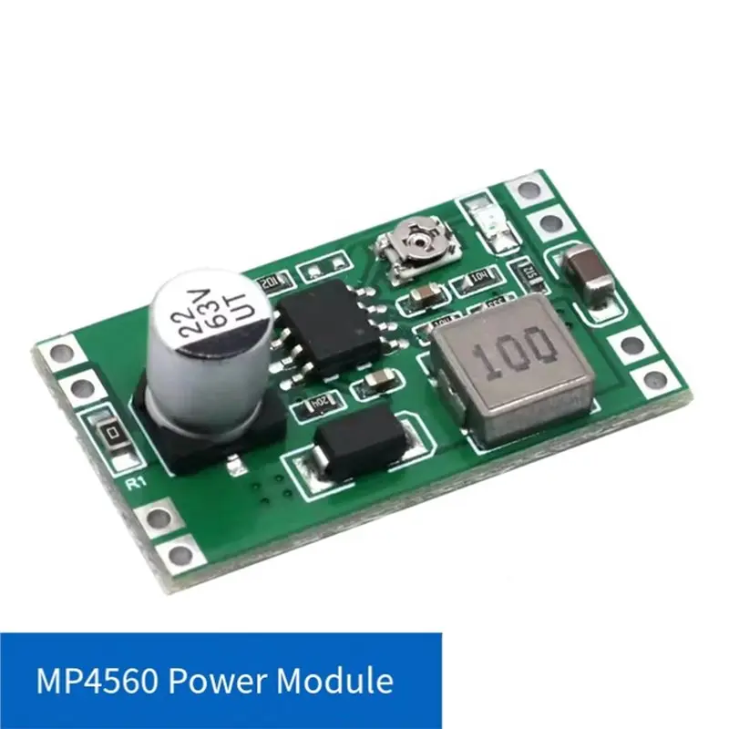 LLCS-Adjustable MP4560 2A DC-DC Step-Down Regulated Power Supply Module 10PCS 3.3V/5V 9V/12V Input Voltage Range 6-55V