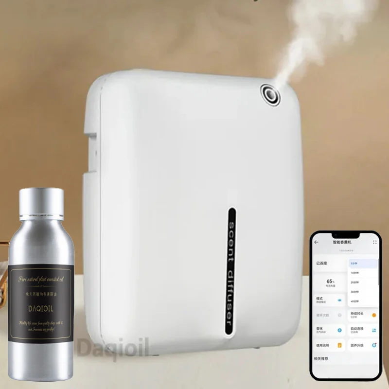 Hotel Fragrance Diffuser Wall-mounted Scent Machine With 100ml Essential Oils Diffuser Aroma Diffuser For Elevator Toilet Home