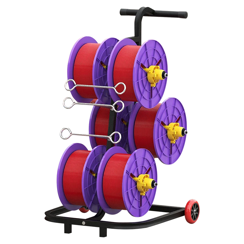 Electrician Wire Dispenser Reel - Small Cable Spool Holder for Home Wiring