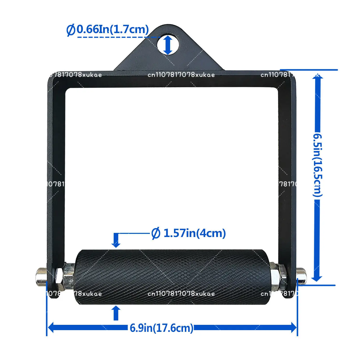 4/6cm Gym Home Lat Pull Down Pulley Cable Machine Handle Attachment Fitness Arm Wrestling Workout