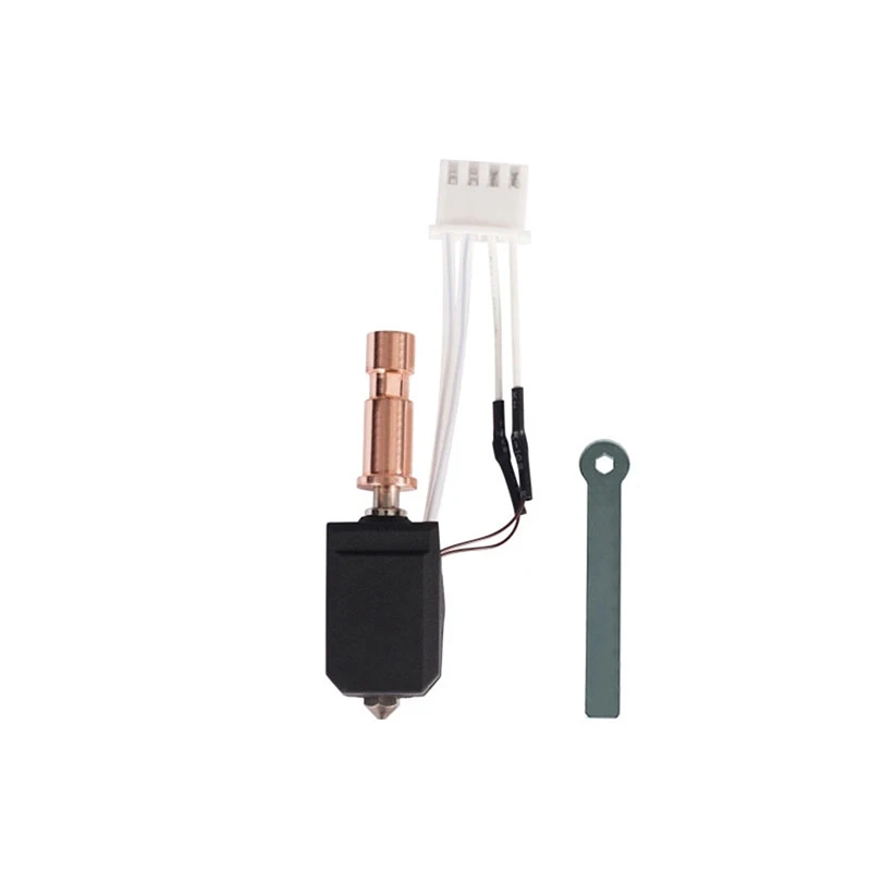 

Kobra S1 Модернизированный комплект из закаленной стали и керамики Hot End S1C 3D-принтер 24 В 48 Вт 200 К Быстрый нагрев 300 ℃ Для Kobra S1 Hotend керамика