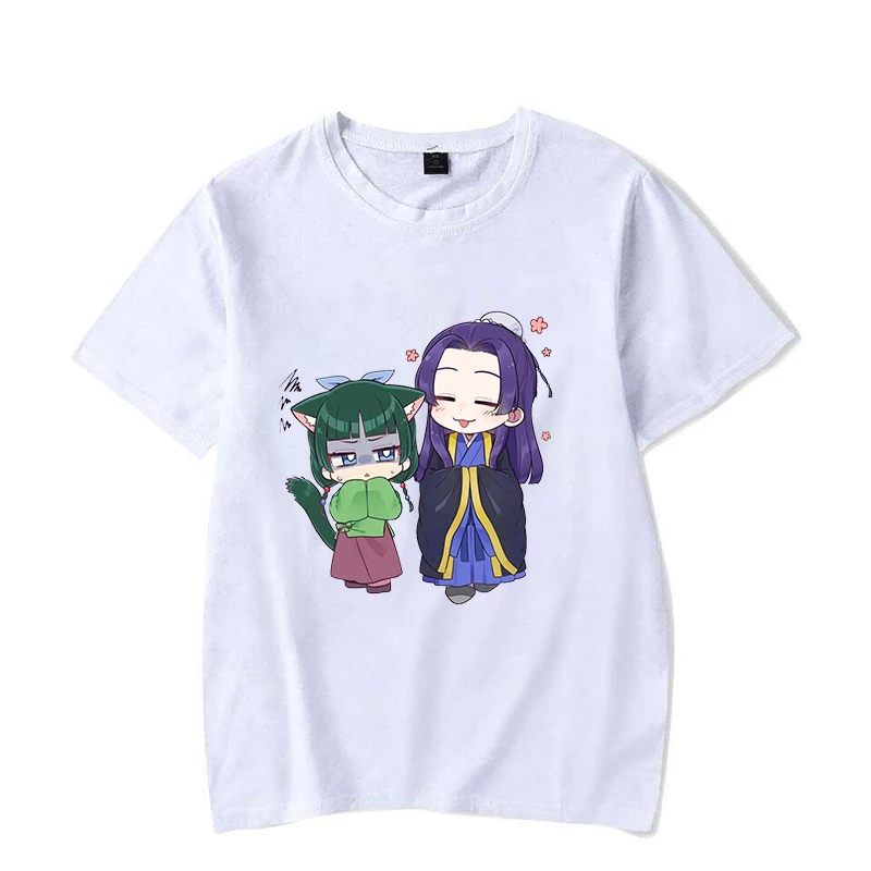 Hot Anime The Apothecary Diaries Print T-shirt Summer Maomao Print T Shirt Women Men Short Sleeve Loose Shirts - Image 6